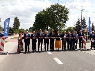 Uroczyste otwarcie drogi powiatowej nr 1938B na odcinku Wygoda – Modzele Wypychy